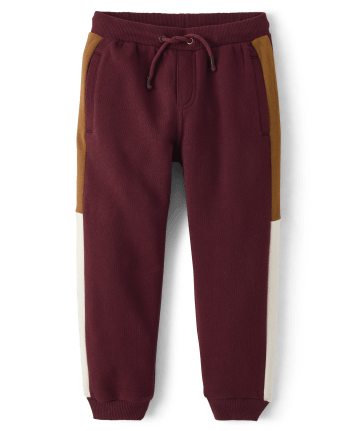 Boys burgundy joggers store