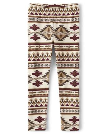 Girls Western Leggings - Rustic Ranch