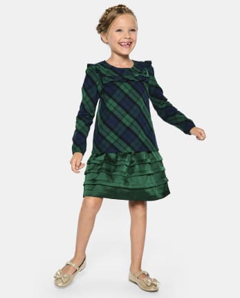 Girls Pintuck Skirt - Nutcracker