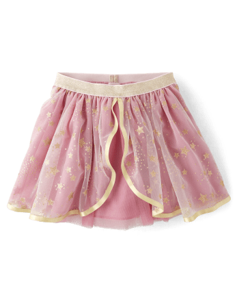 Girls Glitter Star Tutu Skirt - Sugar Plum Fairy