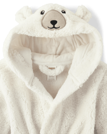 Unisex Polar Bear Sherpa Robe - Mandy Moore for Gymboree