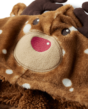Kids Reindeer One-Piece Pajamas - Gymmies