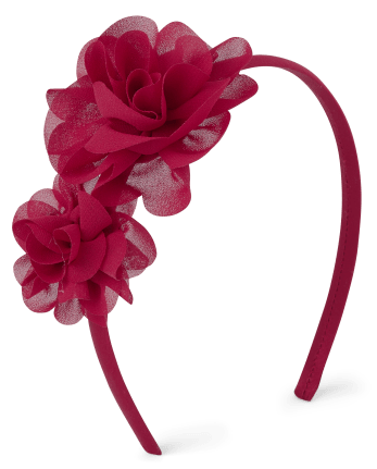 Girls Floral Headband - All Dressed Up