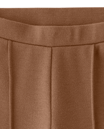 Girls Pintuck Ponte Jeggings - Rustic Ranch