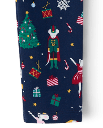 Girls Ballerina Cat Leggings - Nutcracker