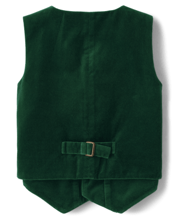 Boys Velvet Vest - Nutcracker