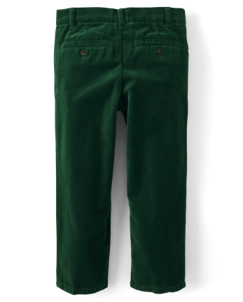 Boys Velvet Dress Pants - Nutcracker