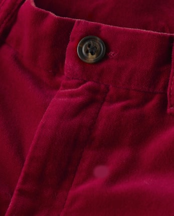 Boys Velvet Dress Pants - All Dressed Up