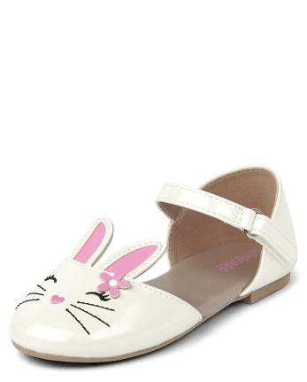 Girls Bunny Ballet Flats - Spring Celebrations
