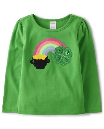  Gymboree Girls And Toddler Embroidered Graphic Short Sleeve  T-Shirts Shirt