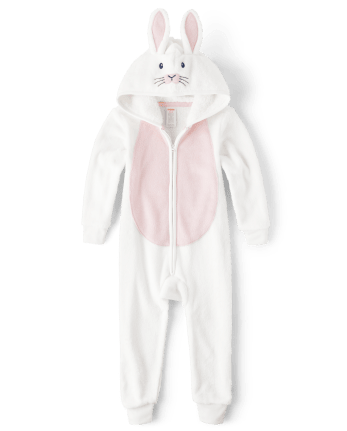 Kids cotton fleece sweatsuit, BUNNY, pink, Cotton fleece sweatsuits,  CLOTHES / ACCESORIES - Ecoemi