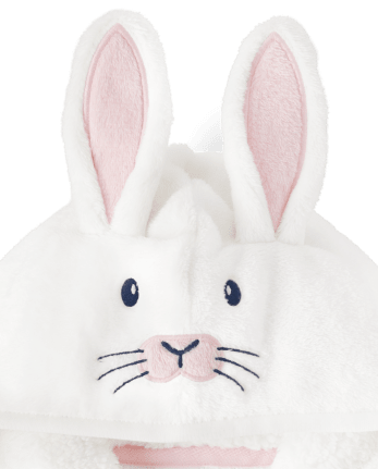 Unisex Kids Bunny Fleece One-Piece Pajamas - Gymmies