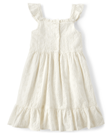 Robe flottante à œillets pour filles - Prairie Fields