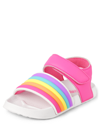 Girls Rainbow Slides - Splish-Splash