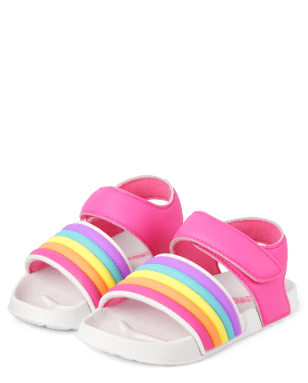 Girls Rainbow Slides - Splish-Splash