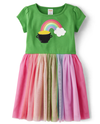 NWT Gymboree Spring Vacation Rainbow Tulle Dress Girls many sizes