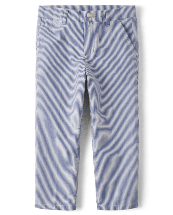 Boys Seersucker Dress Pants - All Dressed Up