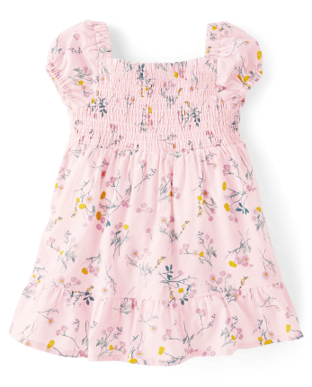 Baby Girls Floral Dress 2-Piece Outfit Set - Homegrown by Gymboree