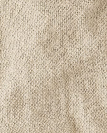 Conjunto de traje de 3 piezas de cárdigan de suéter de algodón orgánico unisex para bebé - De cosecha propia
