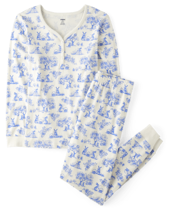 Pijamas De Algodón Conejito Mamá Y Yo Para Mujer - Gymmies