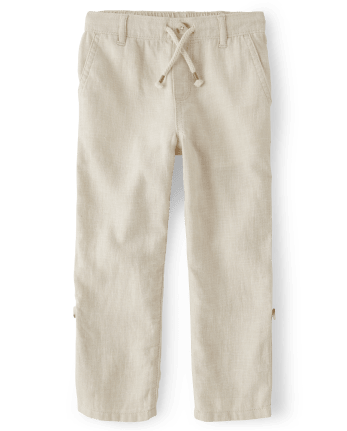 Linen Pants for Boys A, Trousers With Braces, Baby Long Pants - Etsy