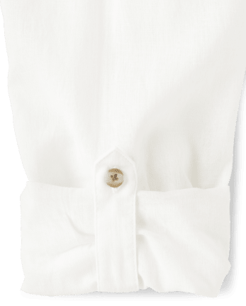 Mens Dad And Me Long Sleeve Button Up Shirt - Linen | Gymboree - SIMPLYWHT