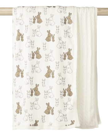 Unisex Baby Bunny Blanket - Homegrown by Gymboree