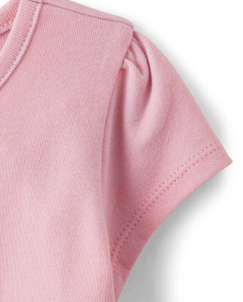 Girls Embroidered Bunny Top - Spring Celebrations