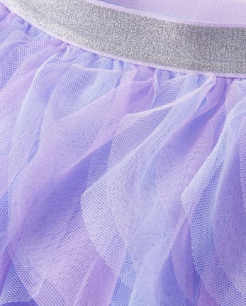 Girls Ombre Ruffle Skirt - Bondi Beach