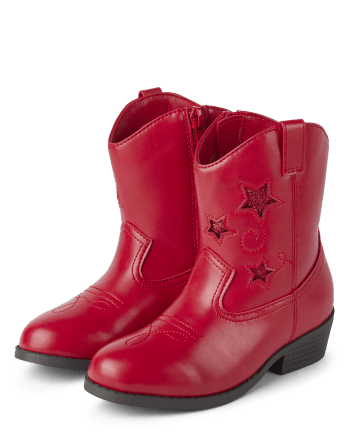 Girls Star Cowgirl Boots - American Cutie