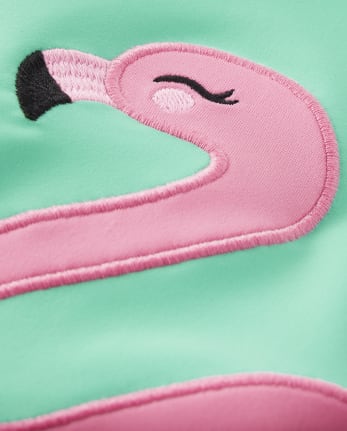 Traje de baño de una pieza para niña Flamingo - Splish-Splash
