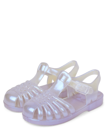 Girls Holographic Jelly Sandals Bondi Beach MULTI Gymboree