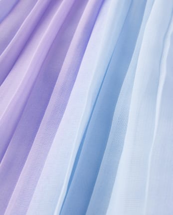 Vestido Niña Plisado Ombre - Bondi Beach