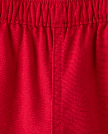 Girls Ruffle Pull On Shorts - Little Essentials