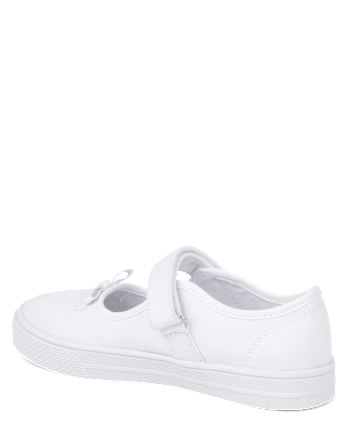 Girls Bow Mary Jane Shoes - Little Essentials