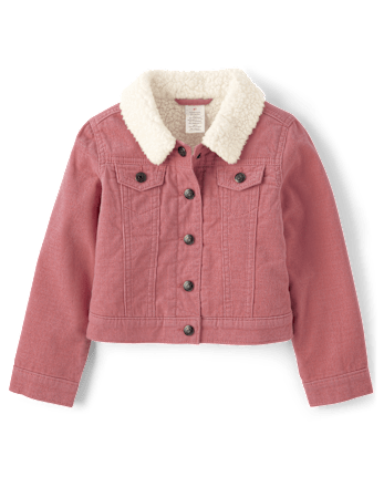 Chaqueta Niña Pana Forro Sherpa - Country Charm