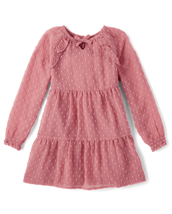 Girls Ruffle Tiered Dress - Country Charm