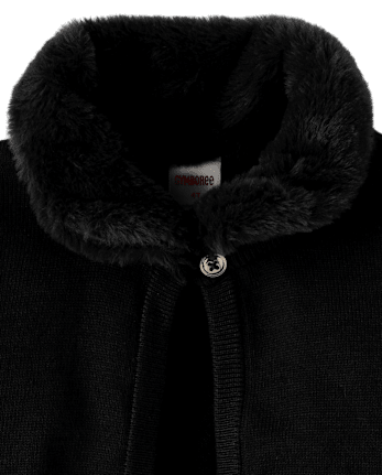 Girls Faux Fur Shrug - All Dressed Up