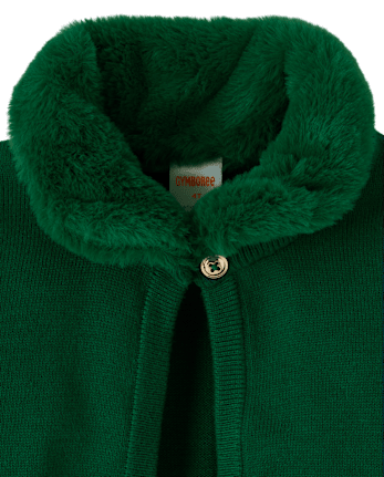 Girls Faux Fur Shrug - All Dressed Up