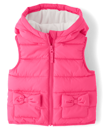 Puffer vests for girls sales