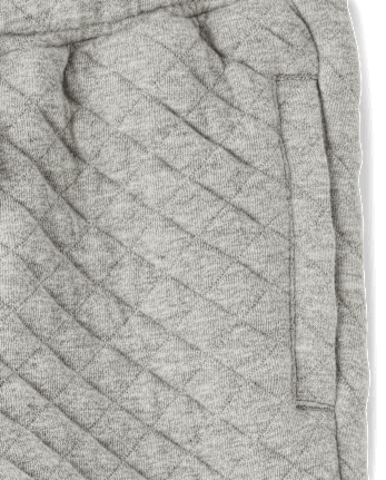 Boys Quilted Jogger Pants - Little Essentials