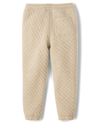 Boys Quilted Jogger Pants - Little Essentials