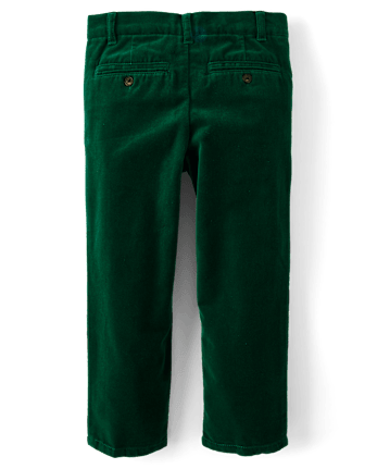 Boys Velvet Dress Pants - All Dressed Up