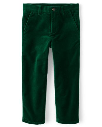 Boys Velvet Dress Pants - All Dressed Up