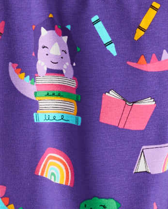 Girls Dino Leggings - Classroom Cutie