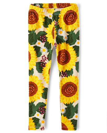 Leggings Niña Girasol - Aventuras de Otoño