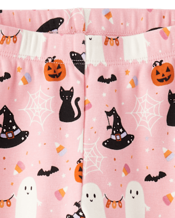 Girls Halloween Leggings - Halloween