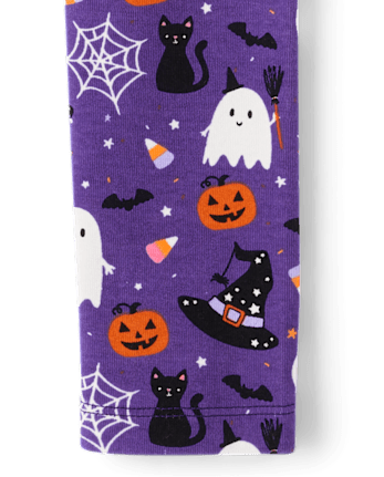 Girls Halloween Leggings - Halloween
