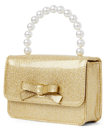 Girls Glitter Bow Bag - All Dressed Up