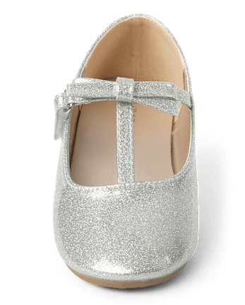 Fille Scintillant Courroie en T Ballerines - All Dressed Up